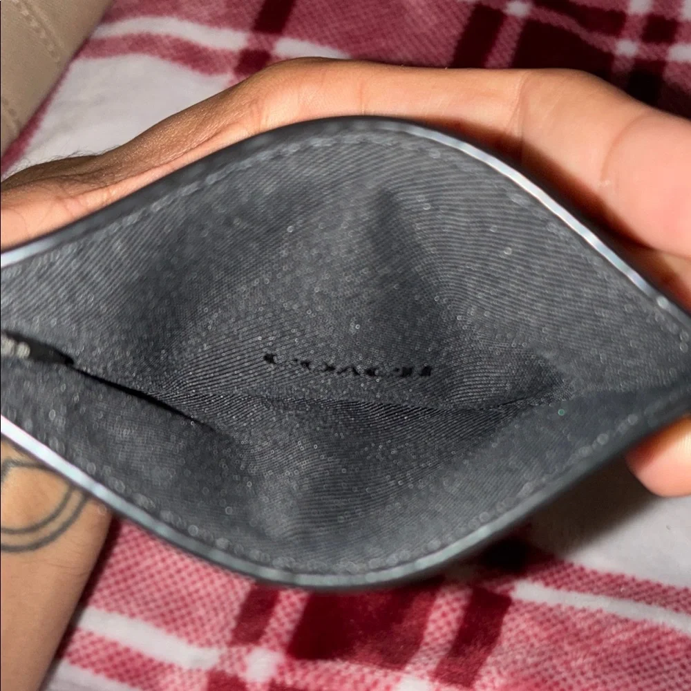 Coach Retail Black Card Holder - Picture 4 of 4